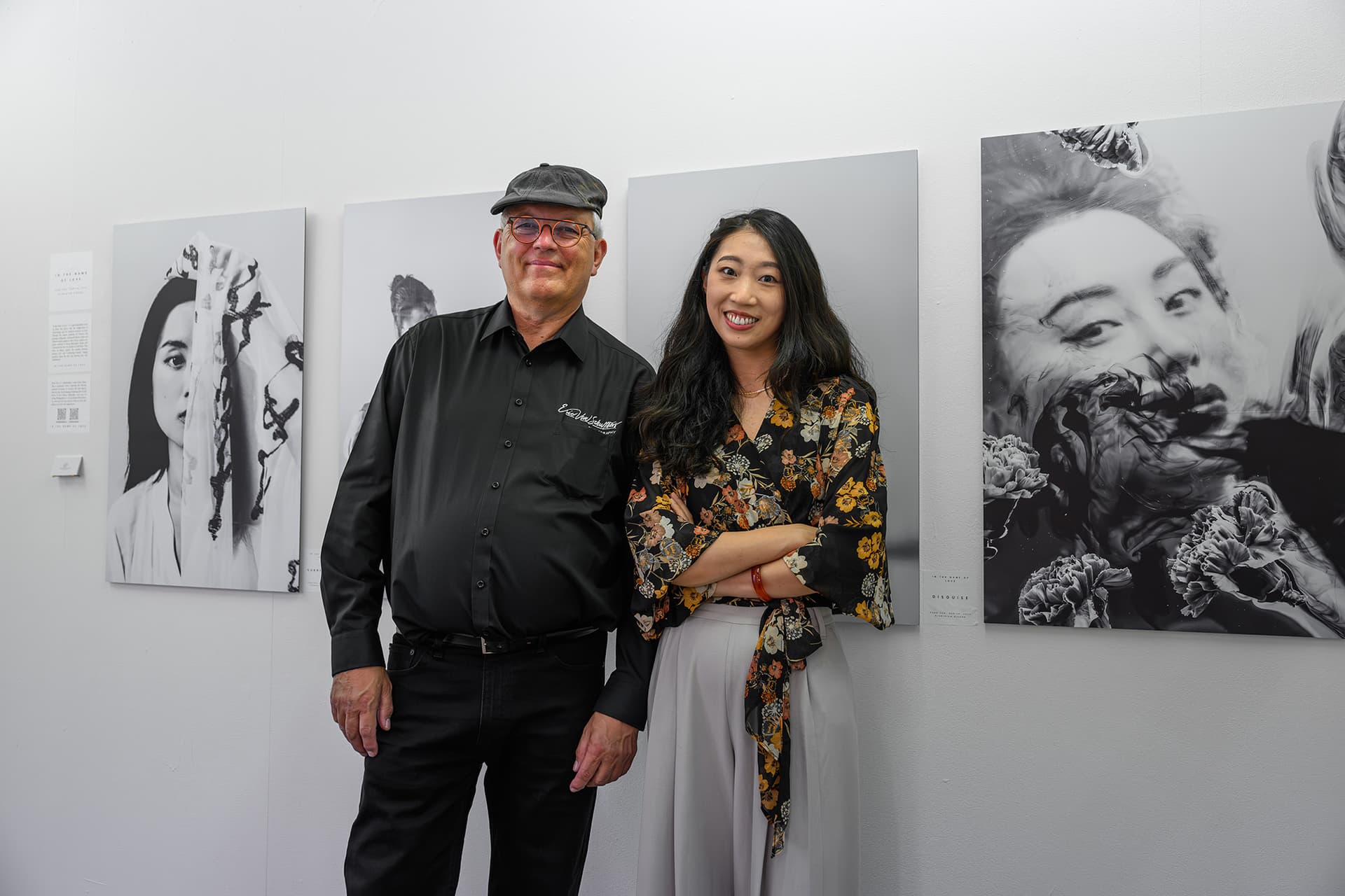 Members exhibiting their photography