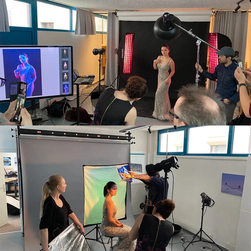 3 x Shooting stations