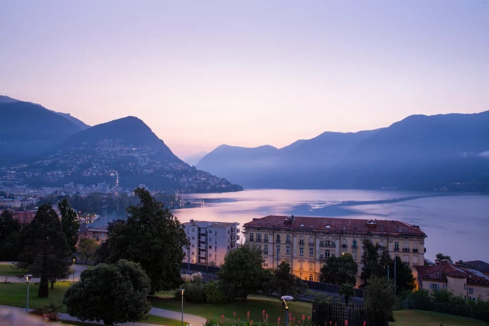 Lugano – City, Village & Rhododendrons blooming