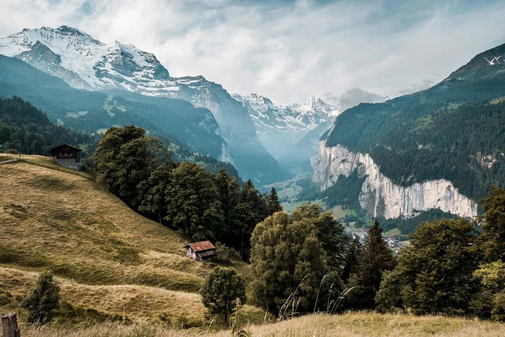 Landscape photography excursion at Mürren