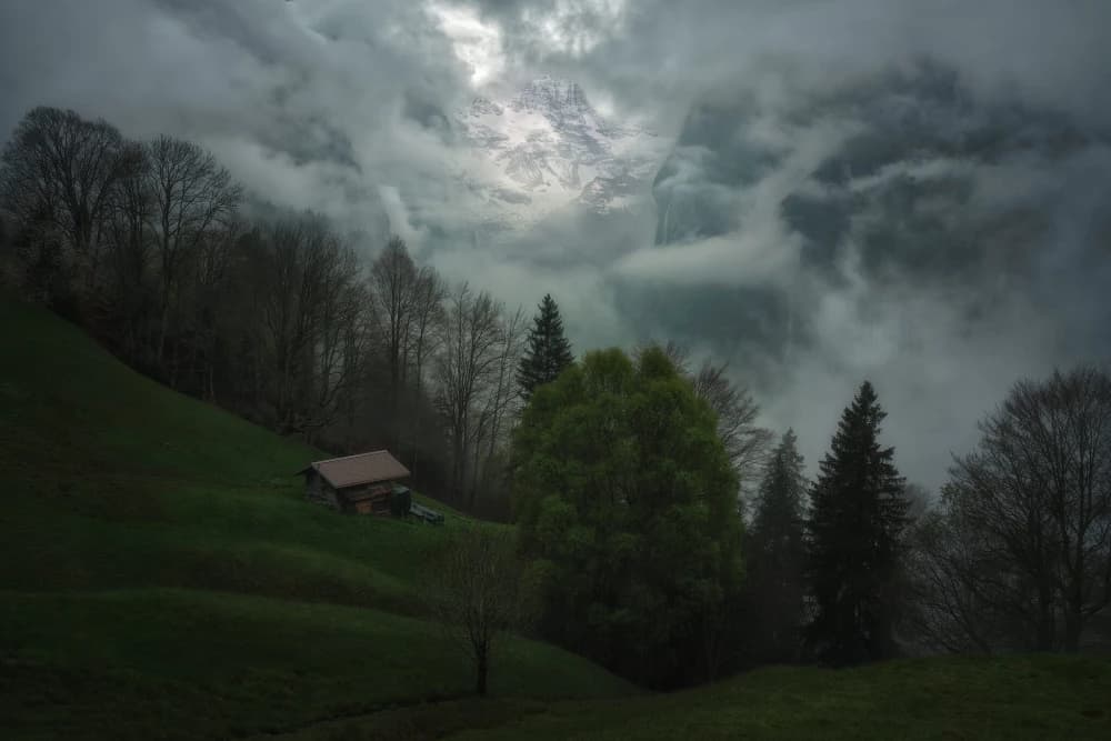 Trümmelbach Falls & Wengen
