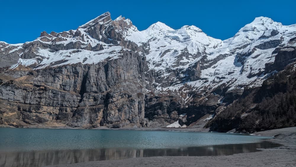 Winter Landscape Tour to Kandersteg and Oeschinensee.