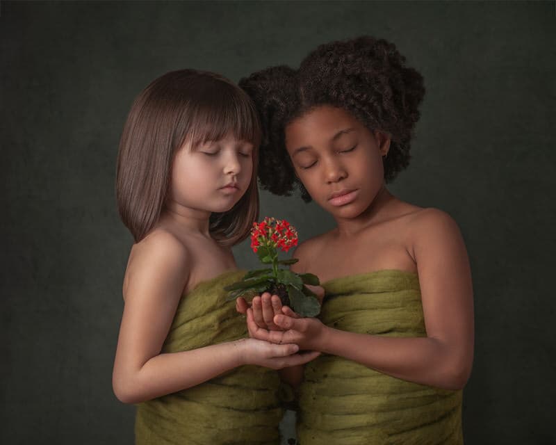 Portraits à deux ou trois personnes : composition, interaction et dynamique de groupe