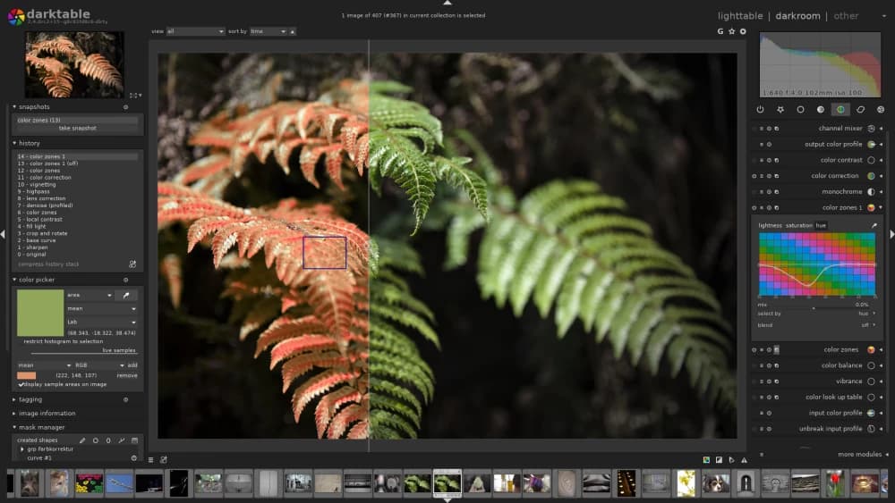Darktable - RAW-Entwicklung wie ein Profi — kostenlos und nicht- destruktiv